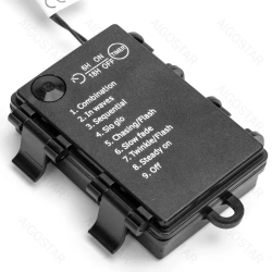 Lampki choinkowe na 3 baterie AA, 200LED 10m Ciepłe